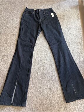 Pilcro and the Letterpress bootcut slit jeans